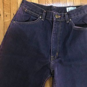 vintage cropped flare acid wash purple pink wrangler jean